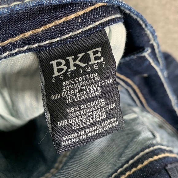 BKE Jake Jeans Men 30x30 Bootcut Western Cowboy Gaucho Stretch NEW - Picture 11 of 14